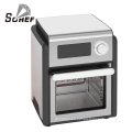 Horno de convección de freidora de aire digital multifuncional, asador, deshidratador, pantalla táctil 16 preajuste fríe, asado, deshidrato y horno